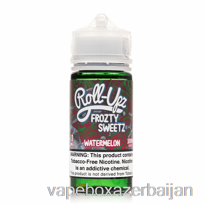 Vape Azerbaijan Watermelon Punch ICE - Juice Roll-Upz - 100mL 0mg